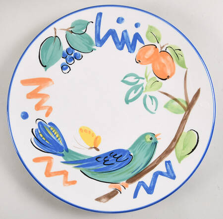 Spring Song 12" Chop Plate (Round Platter)