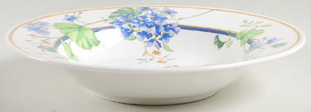Spring Tapestry Large Rim Soup Bowl