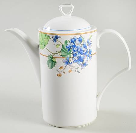 Spring Tapestry Coffee Pot & Lid