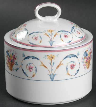 Spring Tribute Sugar Bowl & Lid