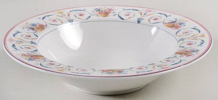 Spring Tribute Rim Fruit/Dessert (Sauce) Bowl
