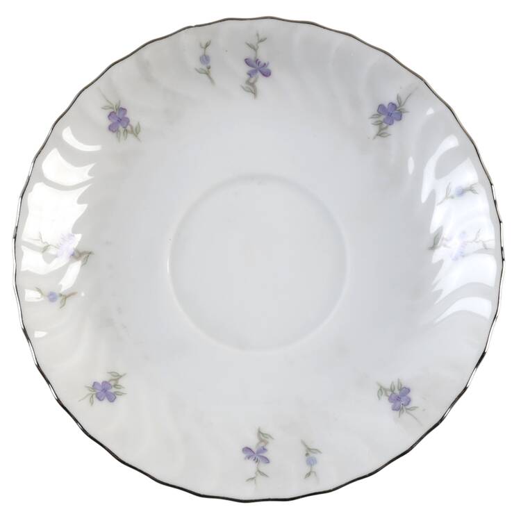 Spring Violet Saucer