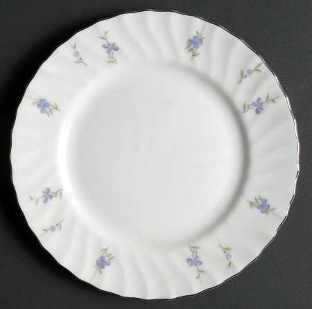 Spring Violet Bread & Butter Plate