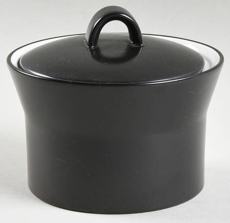 Studio Black Sugar Bowl & Lid