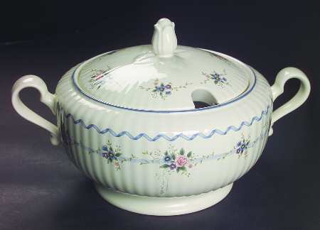 Stratford Blue Tureen &  Lid