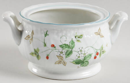 Strawberry Fair Sugar Bowl No Lid