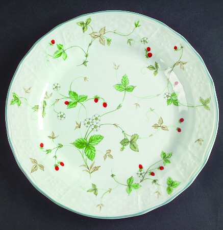 Strawberry Fair Salad Plate