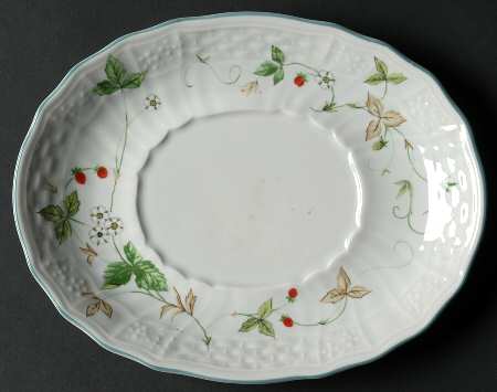 Strawberry Fair Underplate for Gravy Boat