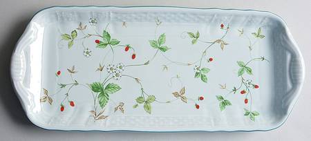 Strawberry Fair Large Sandwich Tray