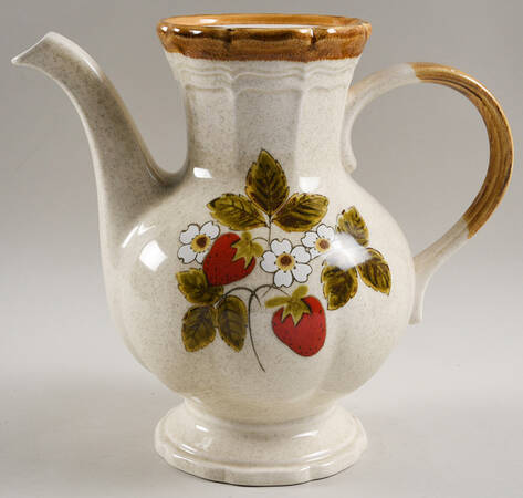 Strawberry Festival Coffee Pot No Lid
