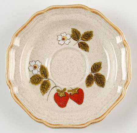 Strawberry Festival Saucer