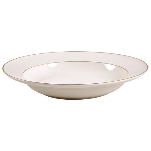 Stanton Gold Large Rim Soup Bowl