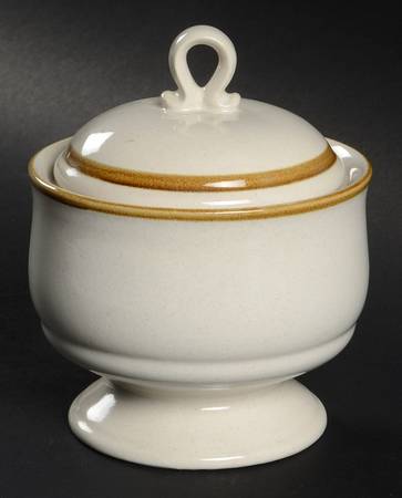 Stone Harvest Sugar Bowl & Lid