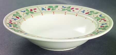 Strawberry Hill Rim Fruit/Dessert (Sauce) Bowl