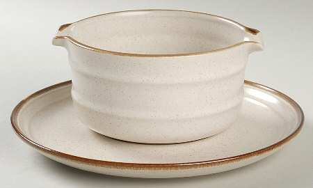 Studio Kraft Gravy Boat & Underplate by Mikasa
