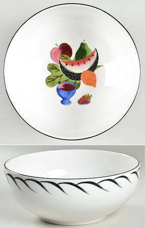 Still Life 8" Round Vegetable Bowl