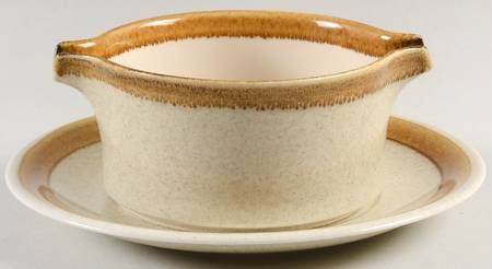 Stone Manor Gravy Boat & Underplate