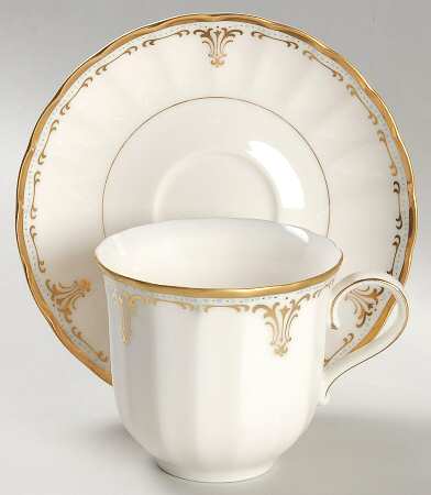 St. Moritz Flat Cup & Saucer Set