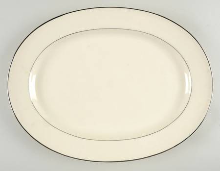 Stanton Platinum 14" Oval Serving Platter by Mikasa