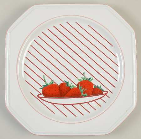 Strawberries 12" Chop Plate (Round Platter)