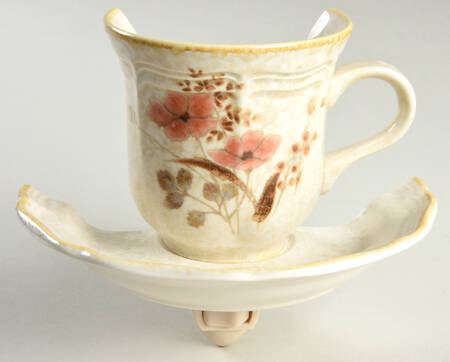Strawflowers 1 5/8" + cup (H) Night Light/Cup HC