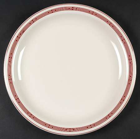 Startrek Red 12" Chop Plate (Round Platter)