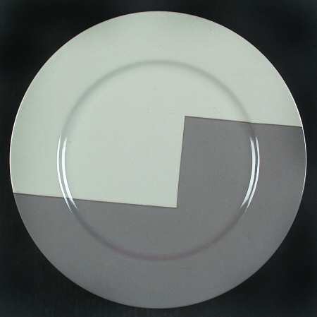 Step Taupe Beige 12" Chop Plate (Round Platter)