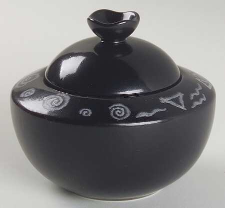 Star Track Sugar Bowl & Lid