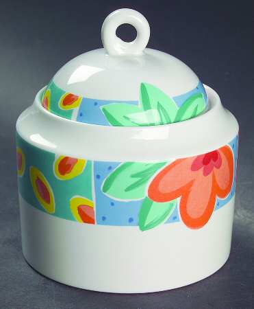 St Tropez Sugar Bowl & Lid