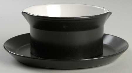 Stublack Gravy Boat & Underplate