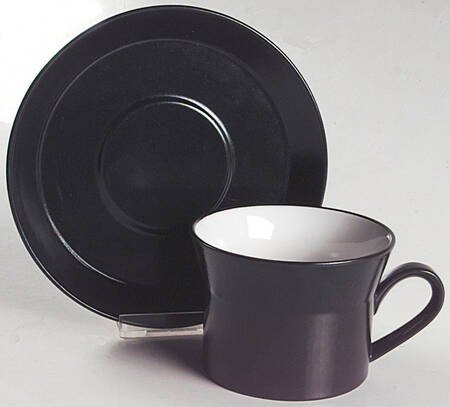 Stusepia Flat Cup & Saucer Set