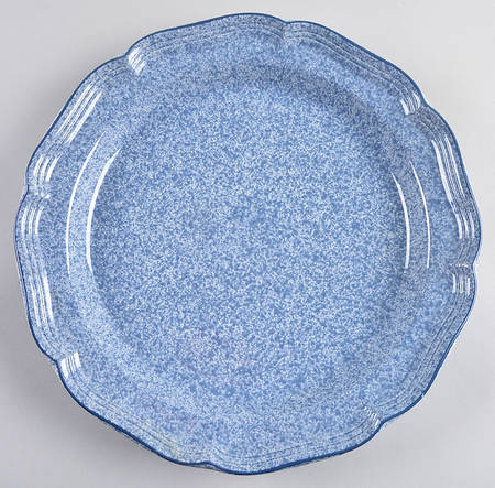 Stone Works Light Blue 12" Chop Plate (Round Platter)
