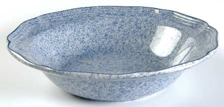 Stone Works Light Blue 9" Round Vegetable Bowl by Mikasa