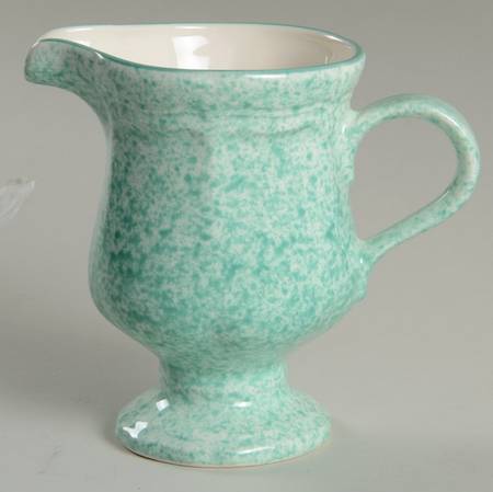Stone Works Green Creamer