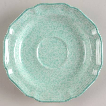 Stone Works Green Saucer
