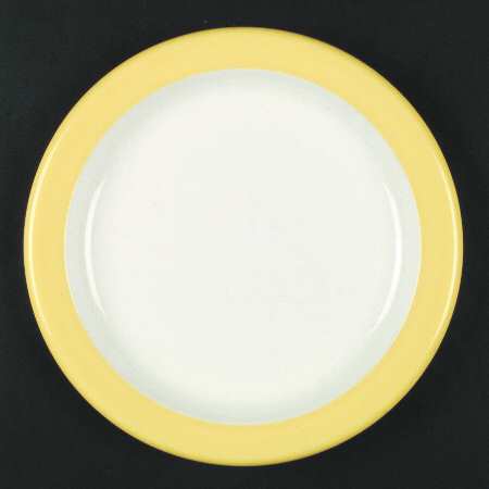 Sunshine Band Yellow Dinner Plate
