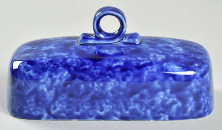 Sundown Blue Lid for 1/4 Lb Butter