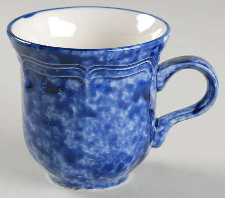Sundown Blue Flat Cup