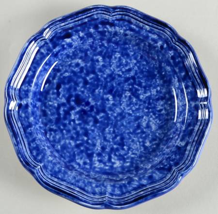 Sundown Blue Salad Plate