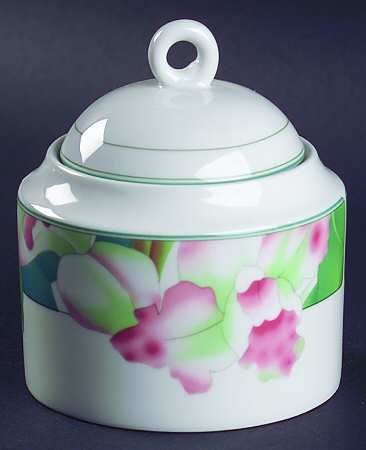 Summer Bloom Sugar Bowl & Lid