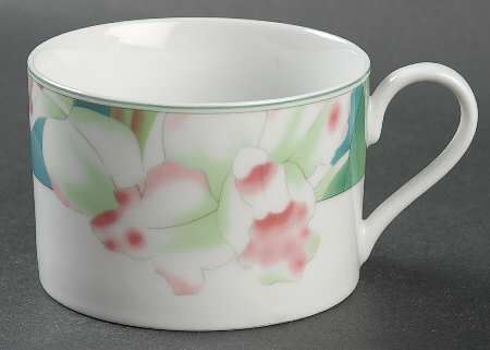 Summer Bloom Flat Cup