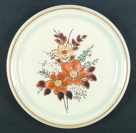 Summer Flowers Dinner Plate