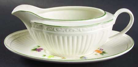 Sunshine Lane Gravy Boat & Underplate