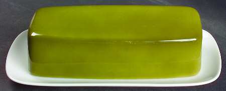 Tawny Green 1/4 Lb Covered Butter