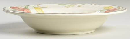 Summer Medley Large Rim Soup Bowl