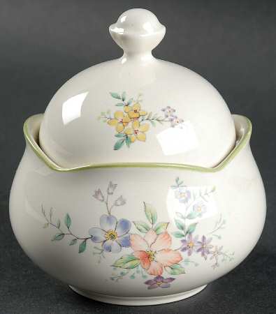 Summertime Sugar Bowl & Lid