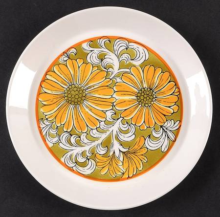 Sunflower Salad Plate