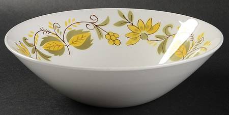 Sunflower 8" Round Vegetable Bowl