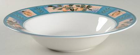 Sunshine Orchard 10" Round Vegetable Bowl