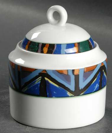 Sunshine Parade Sugar Bowl & Lid